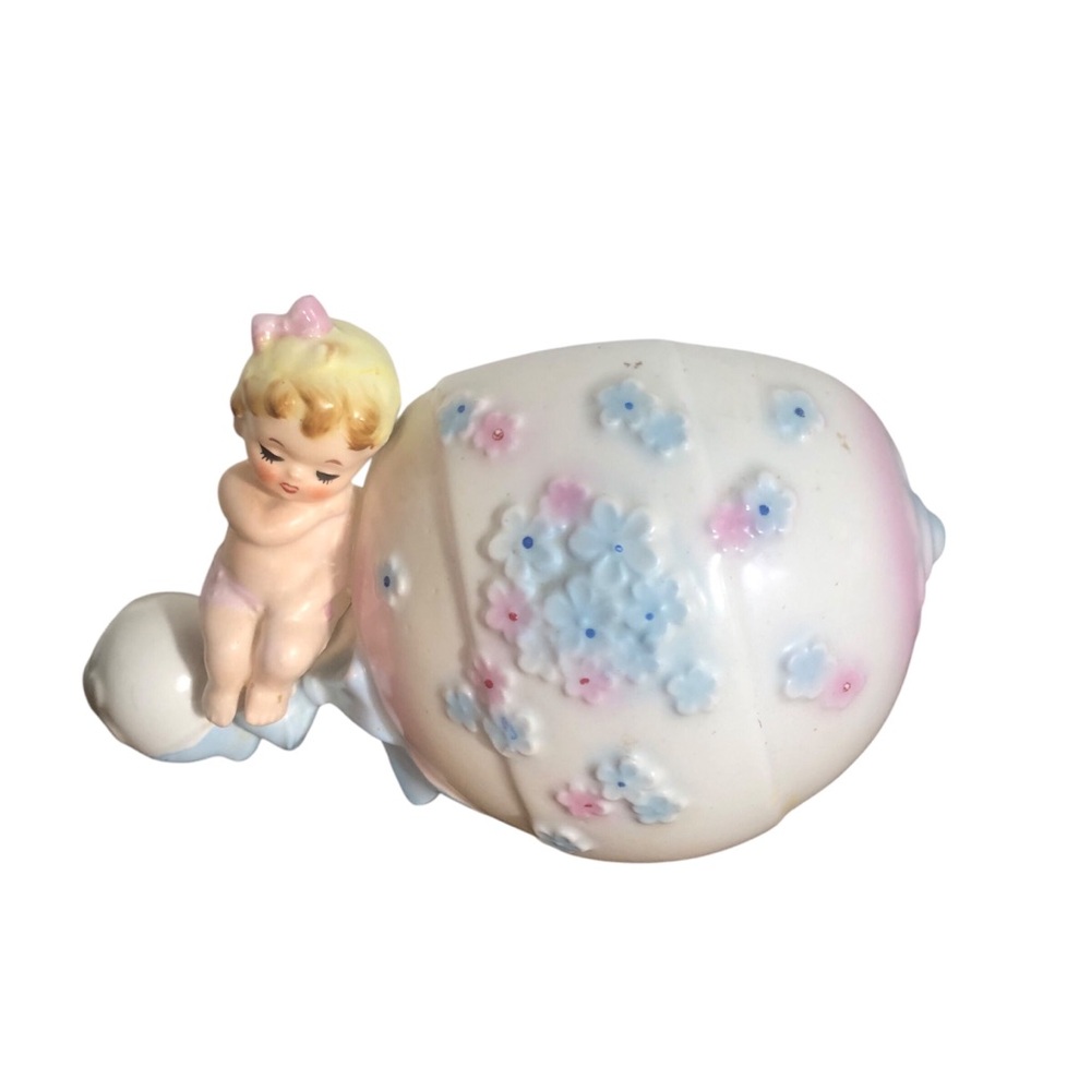 Vintage Napcoware C-6978 ceramic baby planter
